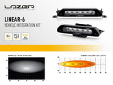 Volkswagen Transporter T7 2020+ - Lazer Lamps Grille Kit - 2x Linear 6 Elite